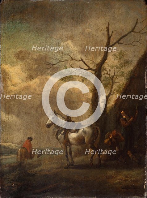 The Resting Place, c1645-1647. Creator: Philip Wouverman.