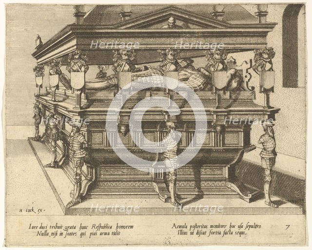 Cœnotaphiorum (7), 1563. Creators: Johannes van Doetecum I, Lucas van Doetecum.