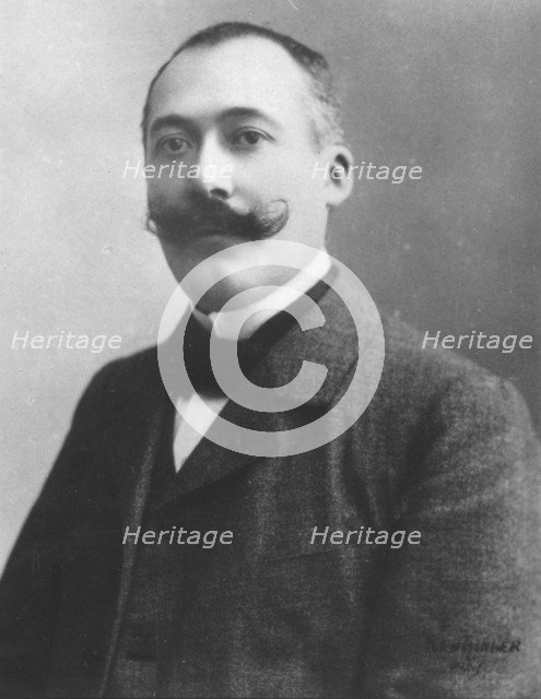 'Auguste Germain', c1893. Artist: Charles Reutlinger.