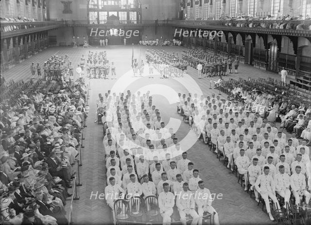 Naval Academy, U.S. - Graduation Exercises, 1917. Creator: Harris & Ewing.