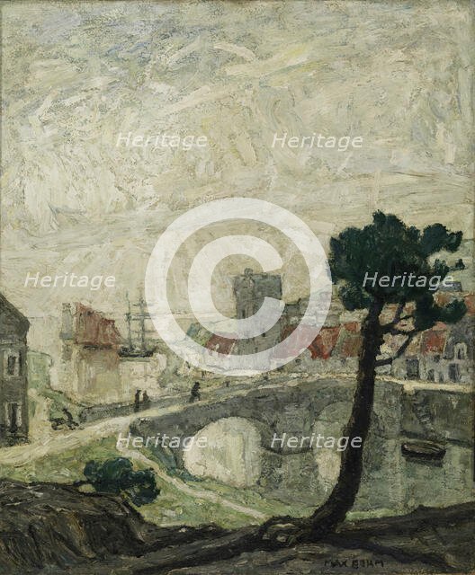 Ancient Seaport, 1921. Creator: Max Bohm.