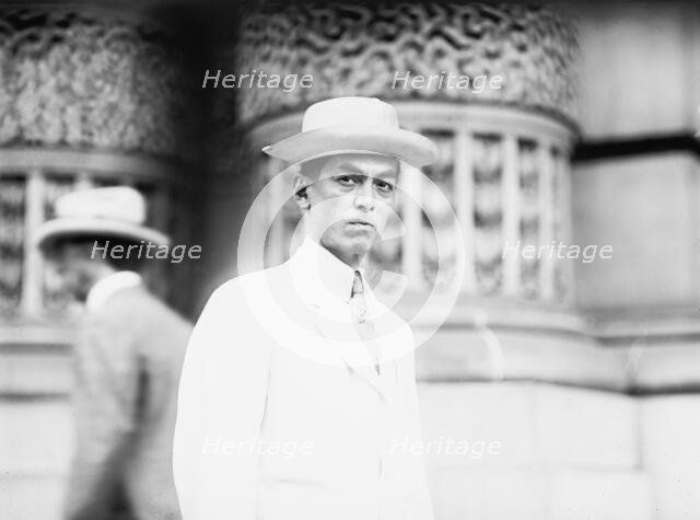 Democratic National Convention, Manuel Quezon, Resident Commissioner from Philippines, 1912. Creator: Harris & Ewing.