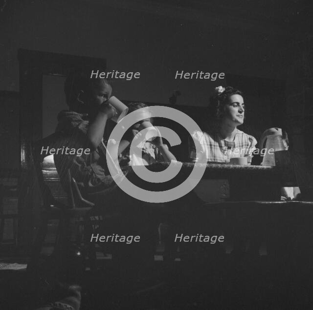 Possibly: A child care center, opened September 15, 1942..., New Britain, Connecticut, 1943. Creator: Gordon Parks.