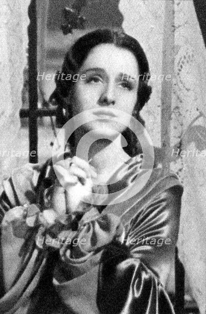 Norma Shearer, Canadian born American actress, 1934-1935. Artist: Unknown