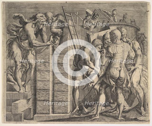 Cadmus Founding Thebes, ca. 1543-44. Creator: Master of the Story of Cadmus.