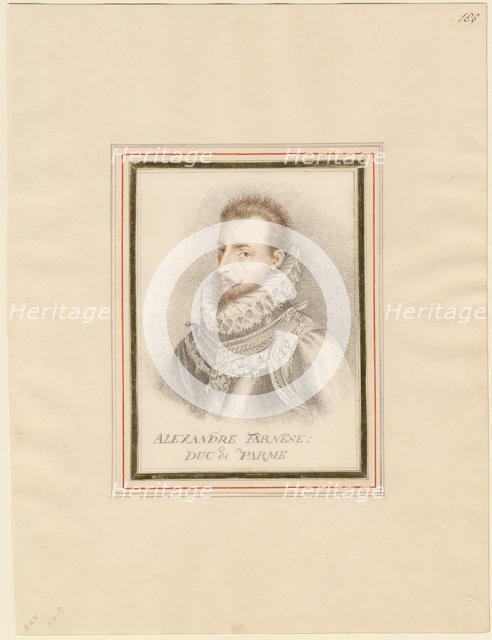 Alexander Farnese (1545–1592), Duke of Parma. Artist: Anonymous  