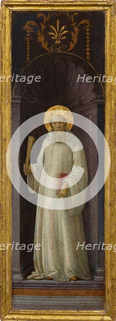 Saint Benedict , c1470-1475. Creator: Lippi; Filippino (1457-1504).