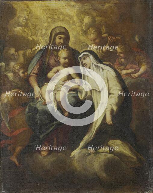 The Mystic Marriage of St Rose of Lima, 1666-1670. Creators: Lazzaro Baldi, Santa Rosa of Lima.