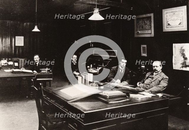 Mackintosh private office, Halifax, West Yorkshire, 1910. Artist: Unknown