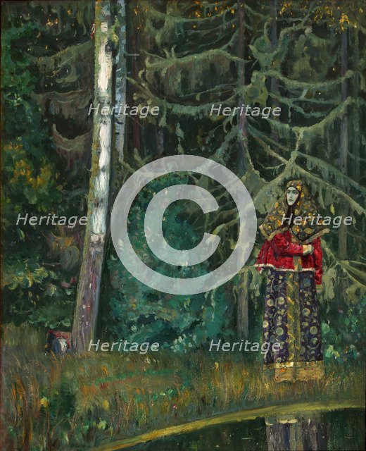 Fairy tale, 1921. Artist: Nesterov, Mikhail Vasilyevich (1862-1942)