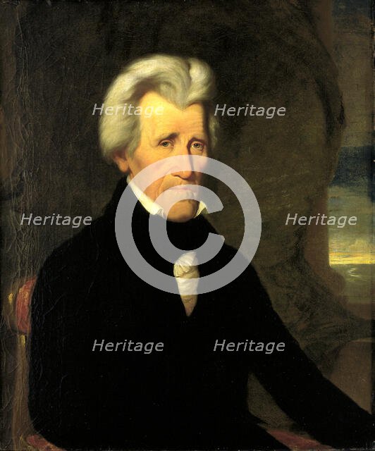 Andrew Jackson, ca. 1840. Creator: Miner Kilbourne Kellogg.