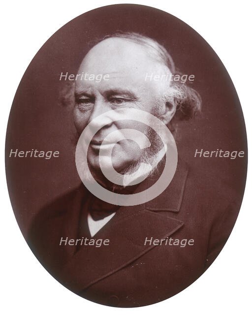 John Fowler, civil engineer, 1882. Creator: Lock & Whitfield.