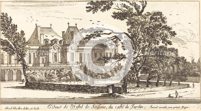 Veue de l'Hostel de Soissons, 1652. Creator: Israel Silvestre.