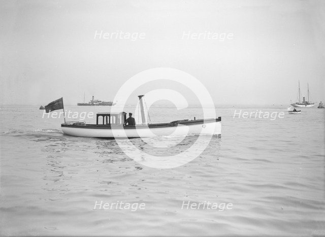 Belinda's launch, 1911. Creator: Kirk & Sons of Cowes.