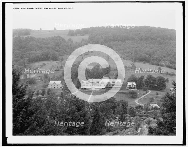 Rip Van Winkle House, Pine Hill, Catskill Mts., N.Y., (1902?). Creator: Unknown.