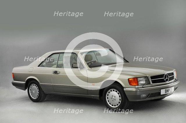 1990 Mercedes Benz 500 SEC. Artist: Unknown.
