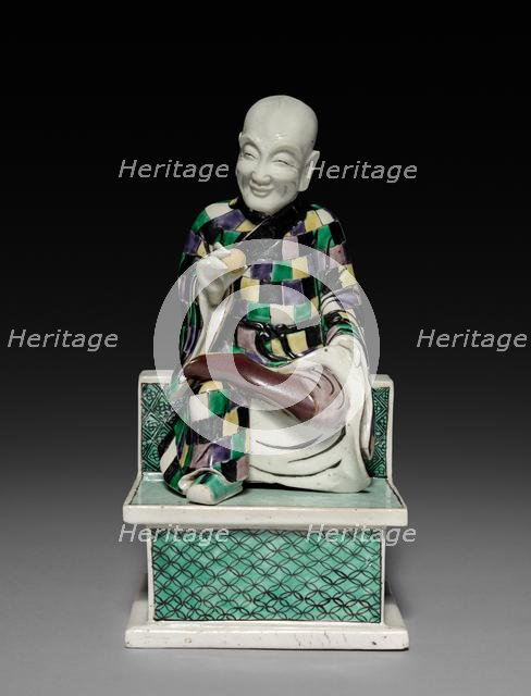 Lohan Holding a Peach, 1662-1722. Creator: Unknown.