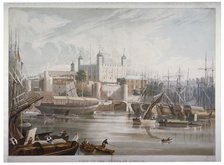 Tower of London, 1819.                                     Artist: Daniel Havell