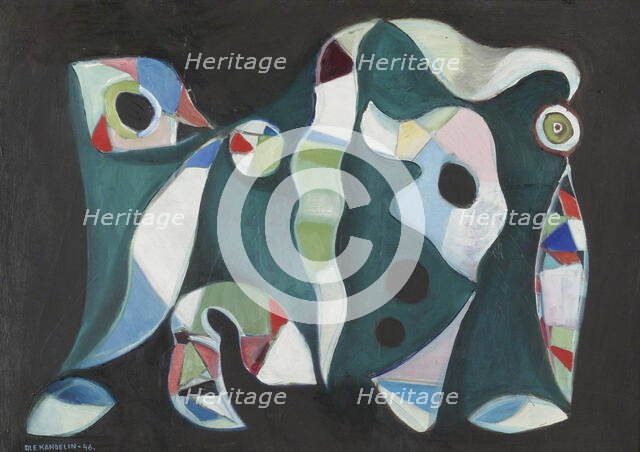 Composition, 1946. Creator: Ole Kandelin.