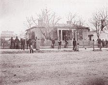 Headquarters of General Sherman or Thomas, Chattanooga, ca. 1864. Creator: George N. Barnard.