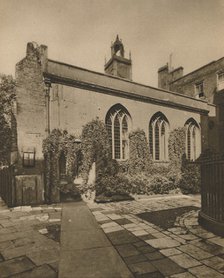 'Hall of the Society of Clifford's Inn, Behind St. Dunstan's-In-the-West', c1935. Creator: Joel.