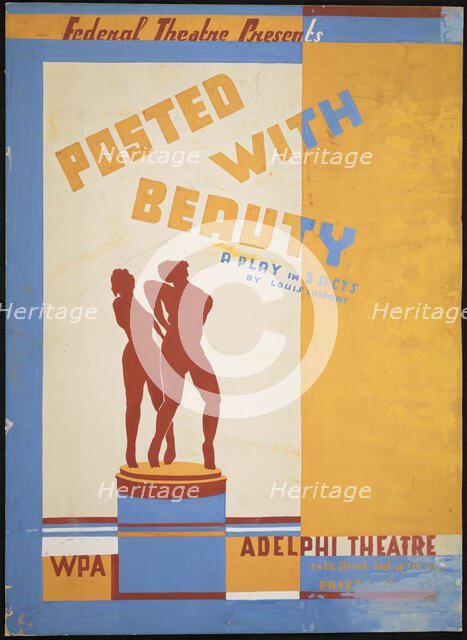 Posted with Beauty, [193-]. Creator: Unknown.