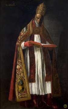 Saint Gregory the Great, 1626-1627. Creator: Zurbarán, Francisco, de (1598-1664).