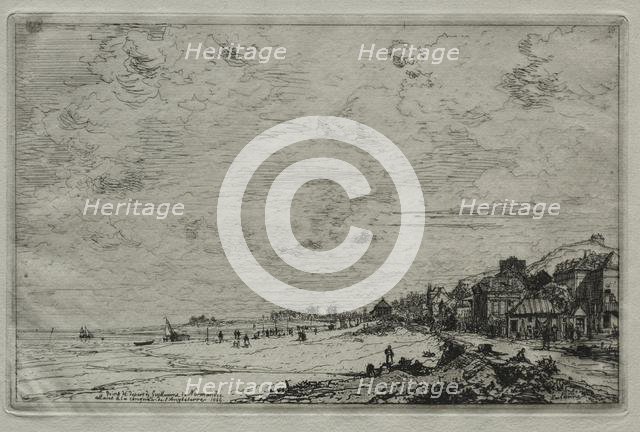 Beuzeval. Creator: Maxime Lalanne (French, 1827-1886).