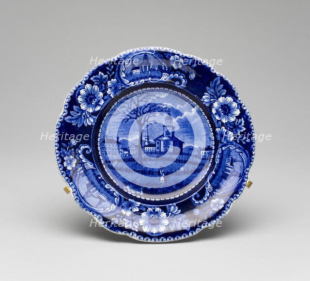 Plate, 1827/36. Creator: James and Ralph Clews.