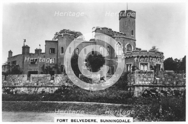 Fort Belvedere, Sunningdale, 1936. Artist: Unknown