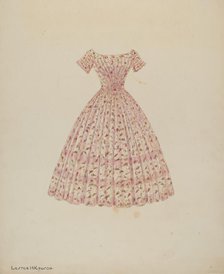 Dress, c. 1940. Creator: Lester Kausch.
