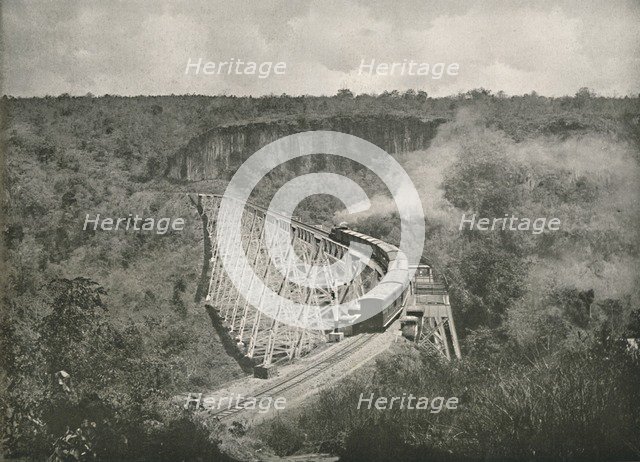 'The Gokteik Gorge and Railway Bridge', 1900. Creator: Unknown.