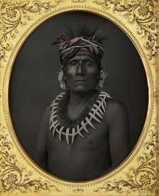 Kno-Shr, Kansas Chief, 1853. Creator: J. H. Fitzgibbon.