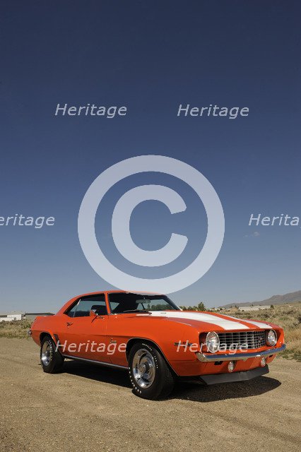 Chevrolet Camaro Z28 1969. Artist: Simon Clay.