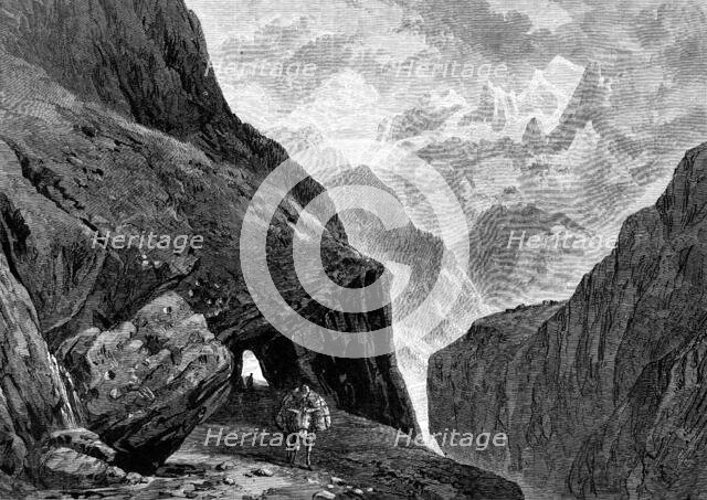The Pass of St. Gothard, from Turner's "Liber Studiorum", 1880. Creator: Unknown.