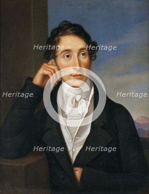 Portrait of Carl Maria von Weber (1786-1826).