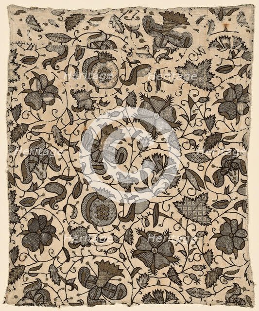 Cushion Cover (Made from a Woman's Dress), England, late 16th century. Creator: Unknown.