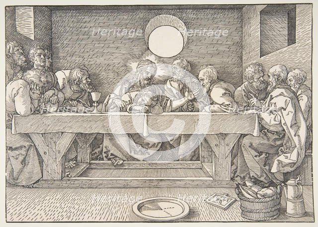 The Last Supper, 1523. Creator: Albrecht Durer.
