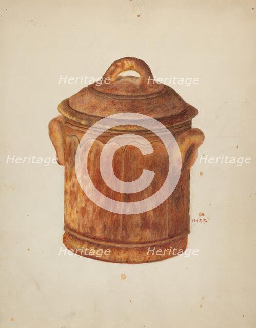 Jar, 1935/1942. Creator: Margaret Stottlemeyer.