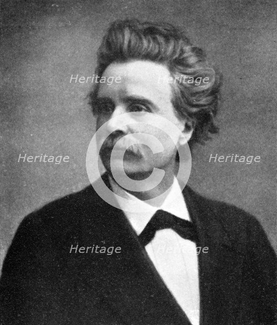 Edvard Hagerup Grieg, (1843-1907), Norwegian composer and pianist, 1909. Artist: Unknown