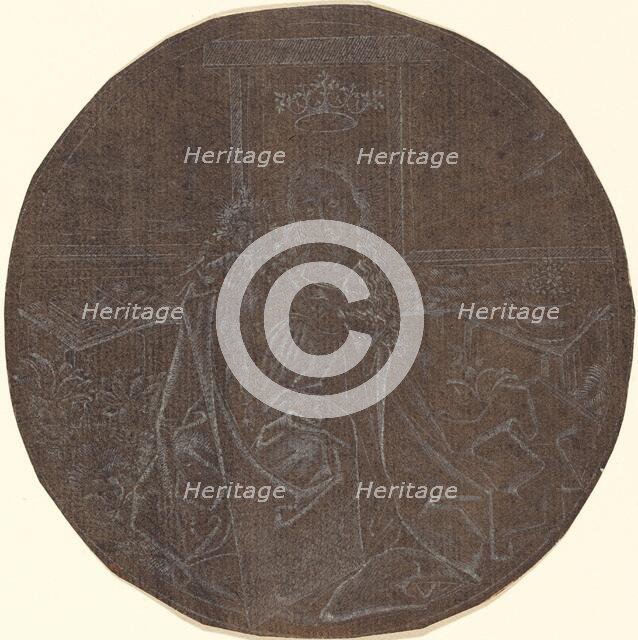 The Madonna and Child in a Garden, c. 1465/1467. Creator: Master ES.