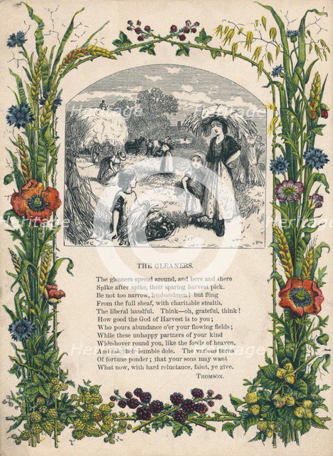 'The Gleaners' by Thomson, c1900. Artist: Unknown.