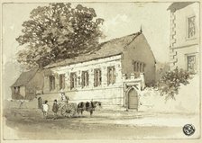 Church Street, Grantham, c. 1860. Creator: Alfred Rimmer.