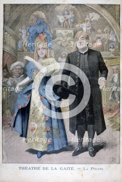 La Poupée', Théâtre de la Gaité, Paris, 1896. Artist: Henri Meyer