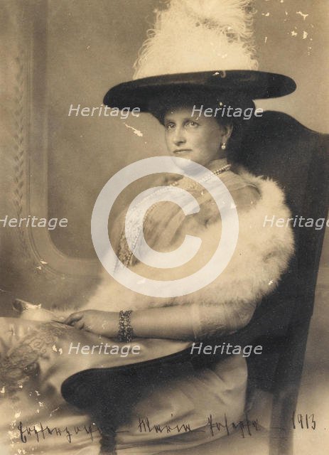 Archduchess Maria Josepha of Austria (1867-1944), Princess of Saxony , 1913. Creator: Anonymous.