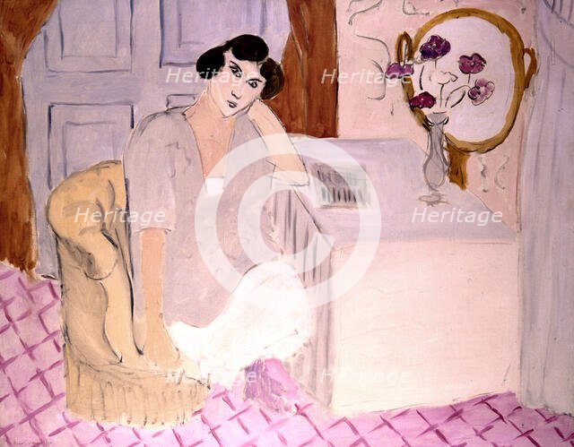 'The Inattentive Reader', 1919.  Creator: Henri Matisse.