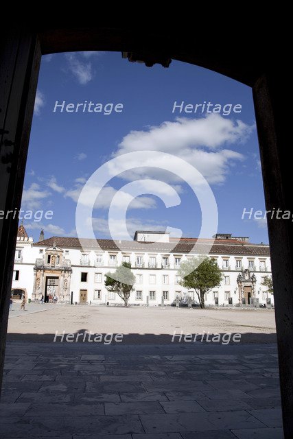 Old courtyard of the University of Coimbra, Portugal, 2009. Artist: Samuel Magal