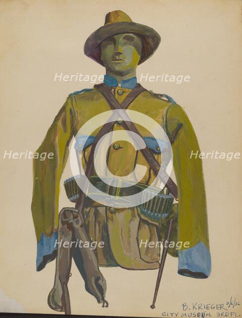 Uniform, c. 1936. Creator: Bernard Krieger.