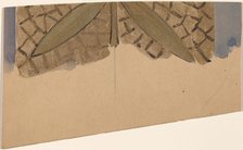 Study for a Border Design [recto], 1890/1897. Creator: Charles Sprague Pearce.