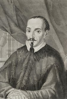 Jerónimo Zurita y Castro, (1512-1580), Spanish historian and official chronicler...Aragon, 1853.  Creator: Antonio Roca Sallent.